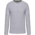 Pánské tričko - Kariban K359 s dlouhým rukávem - Oxford grey S