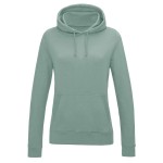 Dámská mikina JustHoods - Dusty green S