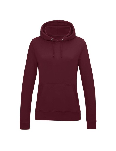 Dámská mikina JustHoods - Burgundy XS