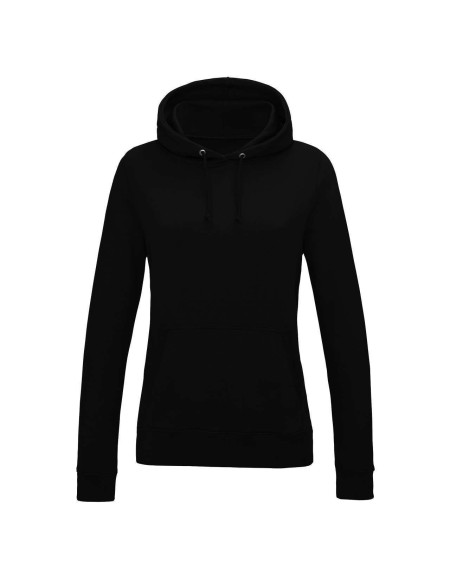 Dámská mikina JustHoods - Deep black XXL