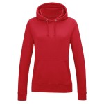 Dámská mikina JustHoods - Fire red S
