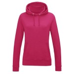 Dámská mikina JustHoods - Hot pink XL