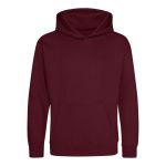 Dětská mikina JustHoods - Burgundy 5/6 let