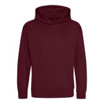 Dětská mikina JustHoods - Burgundy 3/4 roky
