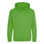 Dětská mikina JustHoods - Lime green 12/13 let