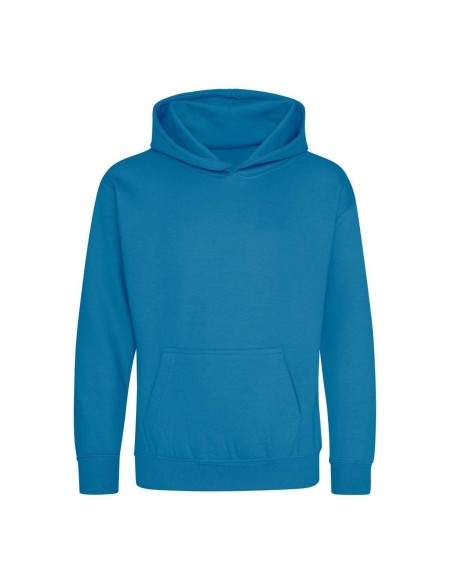 Dětská mikina JustHoods - Sapphire blue 3/4 roky