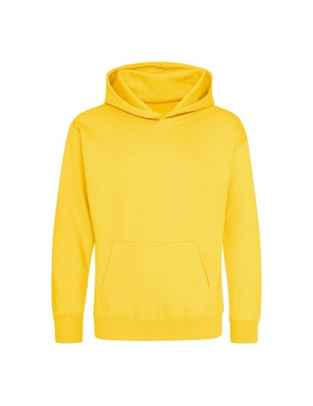 Dětská mikina JustHoods - Sun yellow 7/8 let