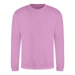 Unisex mikina bez kapuce JustHoods - Lavender XS