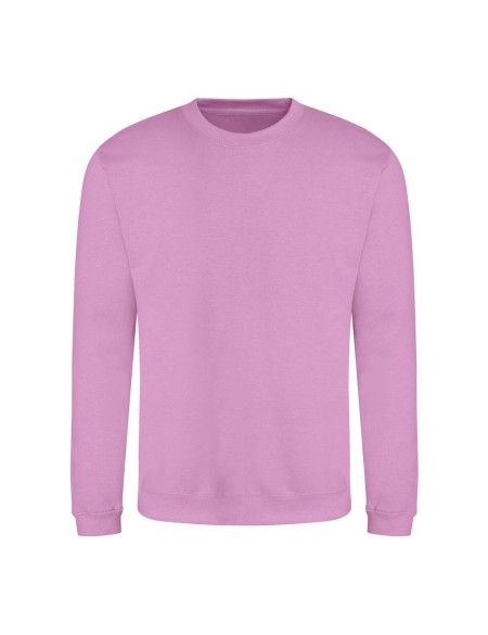 Unisex mikina bez kapuce JustHoods - Lavender XS