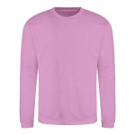 Unisex mikina bez kapuce JustHoods - Lavender S