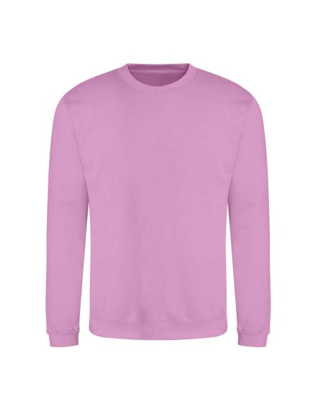 Unisex mikina bez kapuce JustHoods - Lavender S