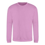 Unisex mikina bez kapuce JustHoods - Lavender L