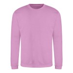 Unisex mikina bez kapuce JustHoods - Lavender XL