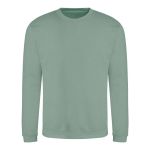 Unisex mikina bez kapuce JustHoods - Dusty green L