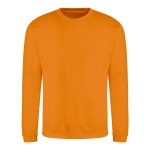 Unisex mikina bez kapuce JustHoods - Pumpkin pie S