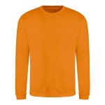 Unisex mikina bez kapuce JustHoods - Pumpkin pie L