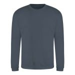 Unisex mikina bez kapuce JustHoods - Airforce blue M