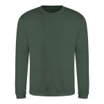 Unisex mikina bez kapuce JustHoods - Bottle green XXL