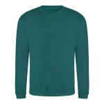 Unisex mikina bez kapuce JustHoods - Jade XS