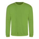Unisex mikina bez kapuce JustHoods - Lime green XS