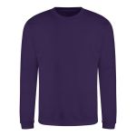 Unisex mikina bez kapuce JustHoods - Purple S