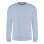 Unisex mikina bez kapuce JustHoods - Sky blue XS