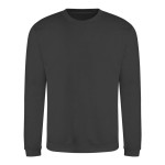 Unisex mikina bez kapuce JustHoods -  Storm grey XS