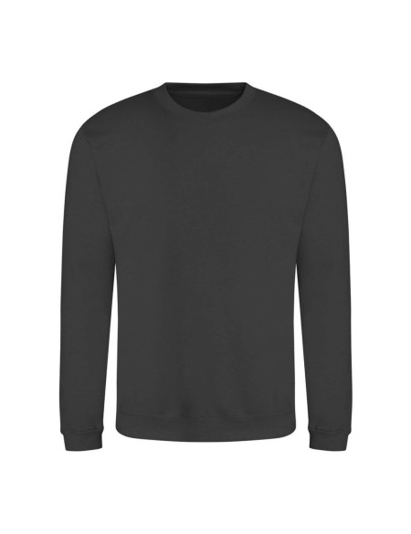 Unisex mikina bez kapuce JustHoods -  Storm grey L