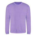 Unisex mikina bez kapuce JustHoods - Digital lavender S