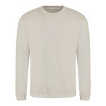 Unisex mikina bez kapuce JustHoods - Natural stone XXL
