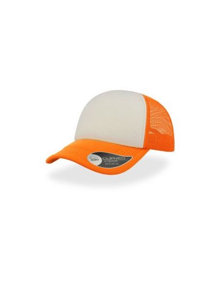 Kšiltovka Rapper - Orange fluo