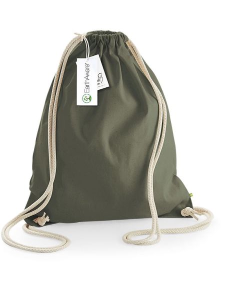 Vak z těžké bio bavlny W810 - Olive green