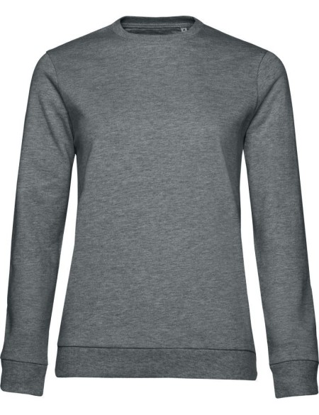 Dámská mikina bez kapuce #Set In - Heather mid grey XXL