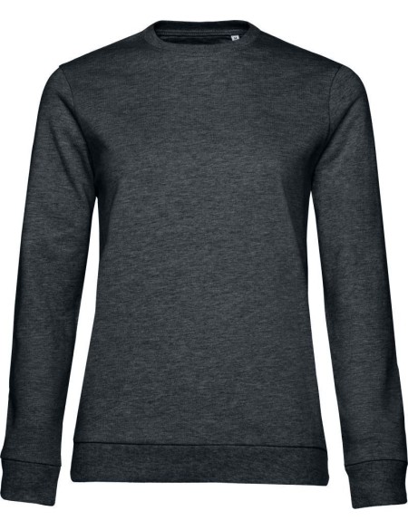 Dámská mikina bez kapuce #Set In - Heather asphalt M
