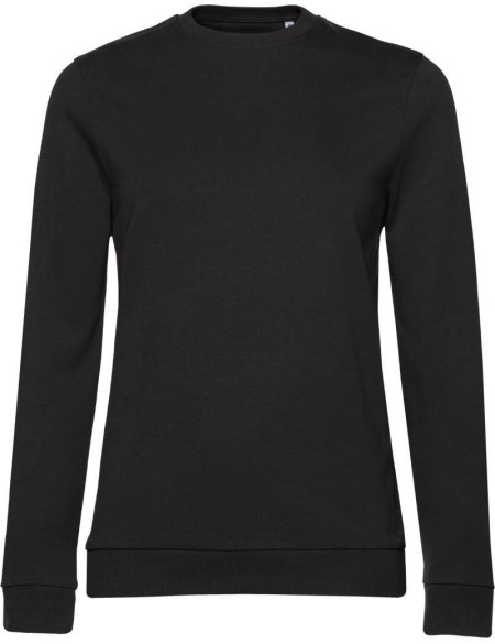 Dámská mikina bez kapuce #Set In - Black pure M