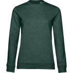 Dámská mikina bez kapuce #Set In - Heather dark green M