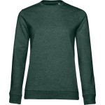 Dámská mikina bez kapuce #Set In - Heather dark green M