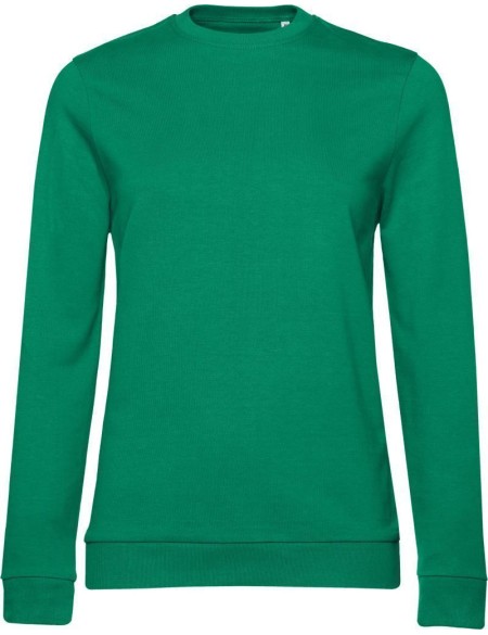 Dámská mikina bez kapuce #Set In - Kelly green XL