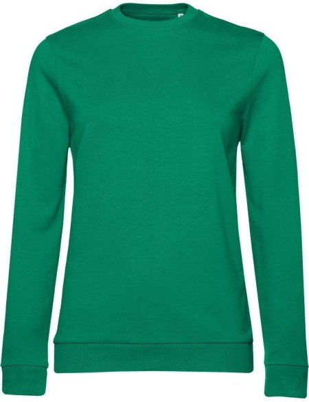 Dámská mikina bez kapuce #Set In - Kelly green XXL