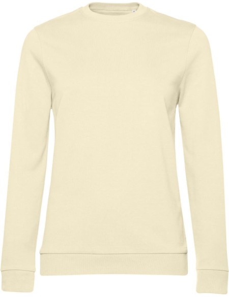 Dámská mikina bez kapuce #Set In - Pale yellow XS