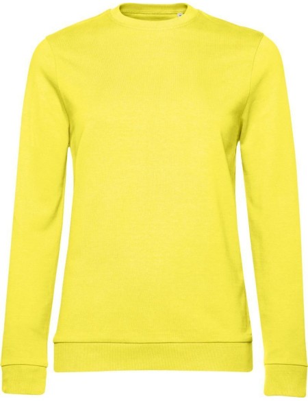Dámská mikina bez kapuce #Set In - Solar yellow XS