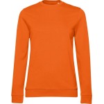 Dámská mikina bez kapuce #Set In - Pure orange M