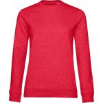 Dámská mikina bez kapuce #Set In - Heather red XL