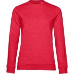 Dámská mikina bez kapuce #Set In - Heather red XL