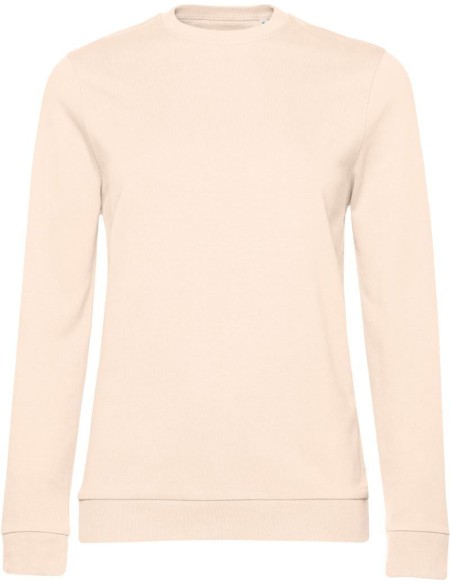 Dámská mikina bez kapuce #Set In - Pale pink S