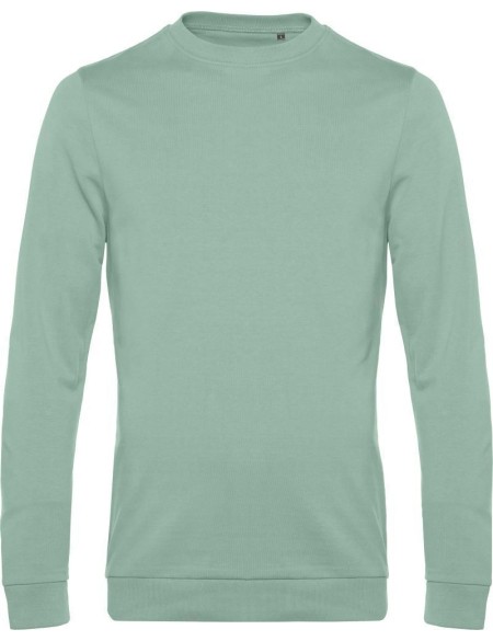 Pánská mikina bez kapuce #Set in - Sage 3XL