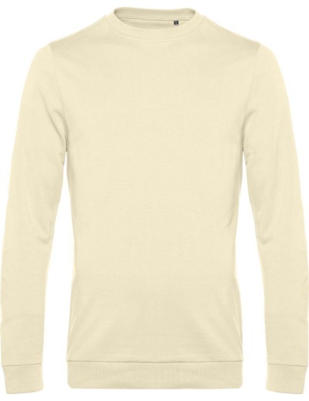 Pánská mikina bez kapuce #Set in - Pale yellow M