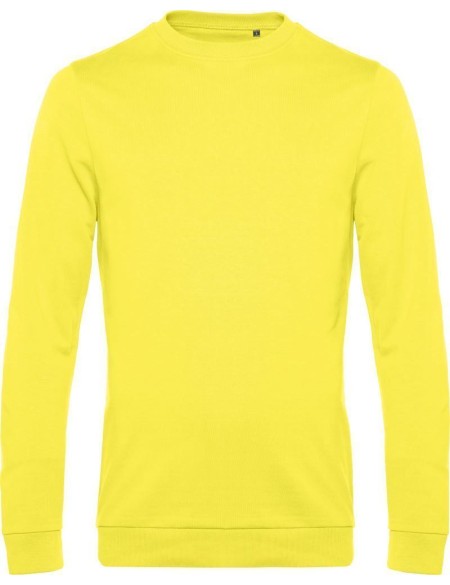 Pánská mikina bez kapuce #Set in - Solar yellow M