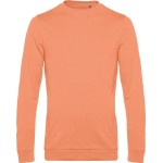Pánská mikina bez kapuce #Set in - Melon orange S