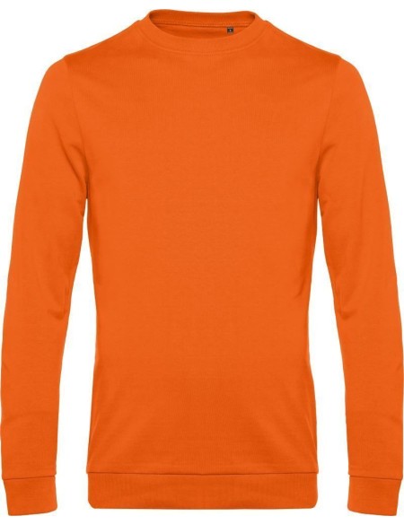 Pánská mikina bez kapuce #Set in - Pure orange M